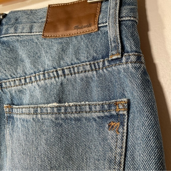 Madewell Light Blue Straight Leg Jeans - Picture 9 of 16